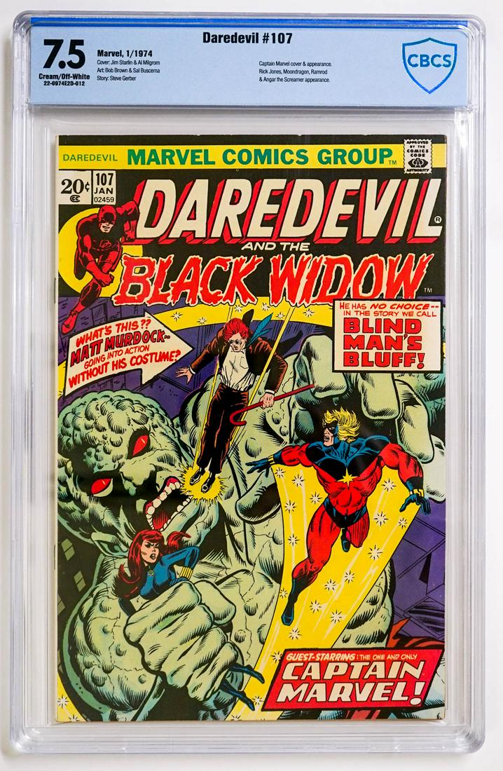Daredevil #107 CBCS 7.5 (1 of 2)