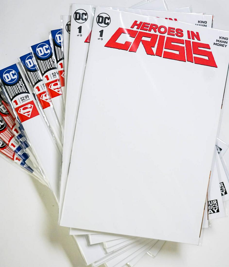 DC Blank Cover Comic Books (16) (1 of 17)