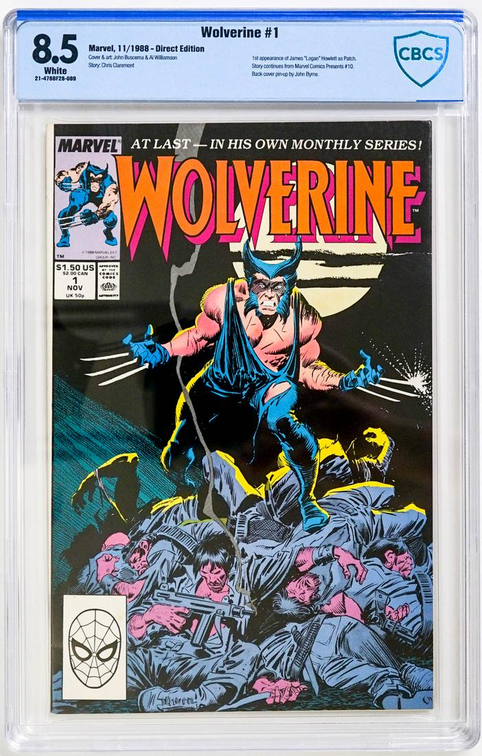 Wolverine #1 [Marvel, 1988] CBCS 8.5 (1 of 2)