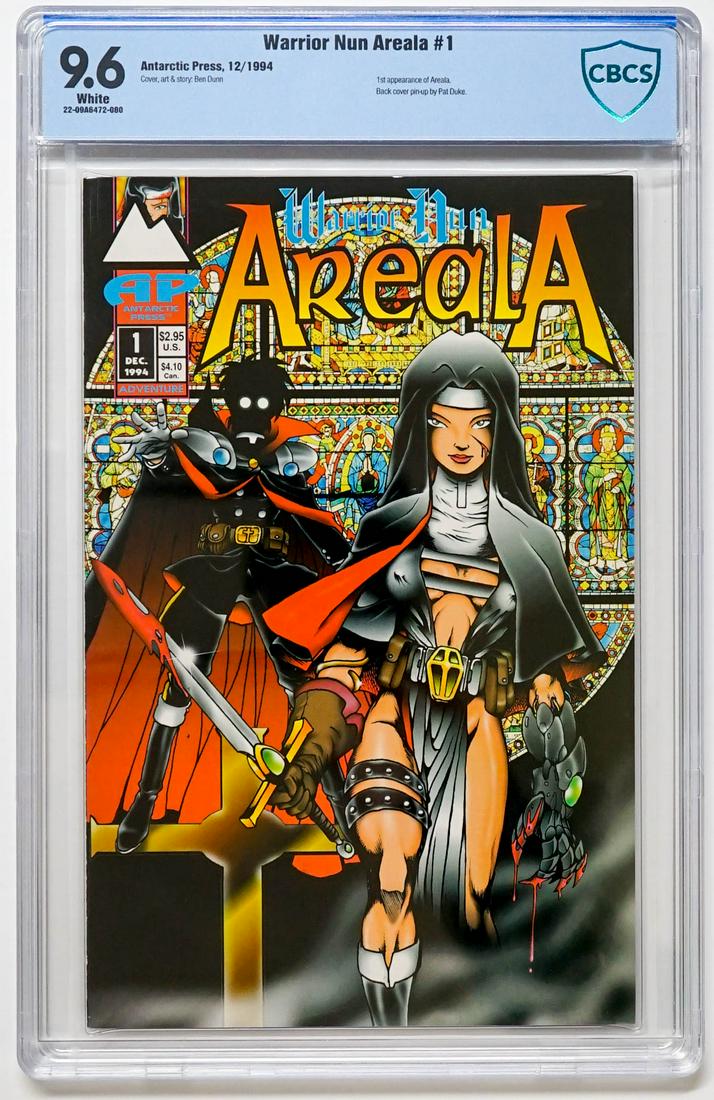 Warrior Nun Areala #1 (Antartic, 1994) CBCS 9.6 (1 of 2)