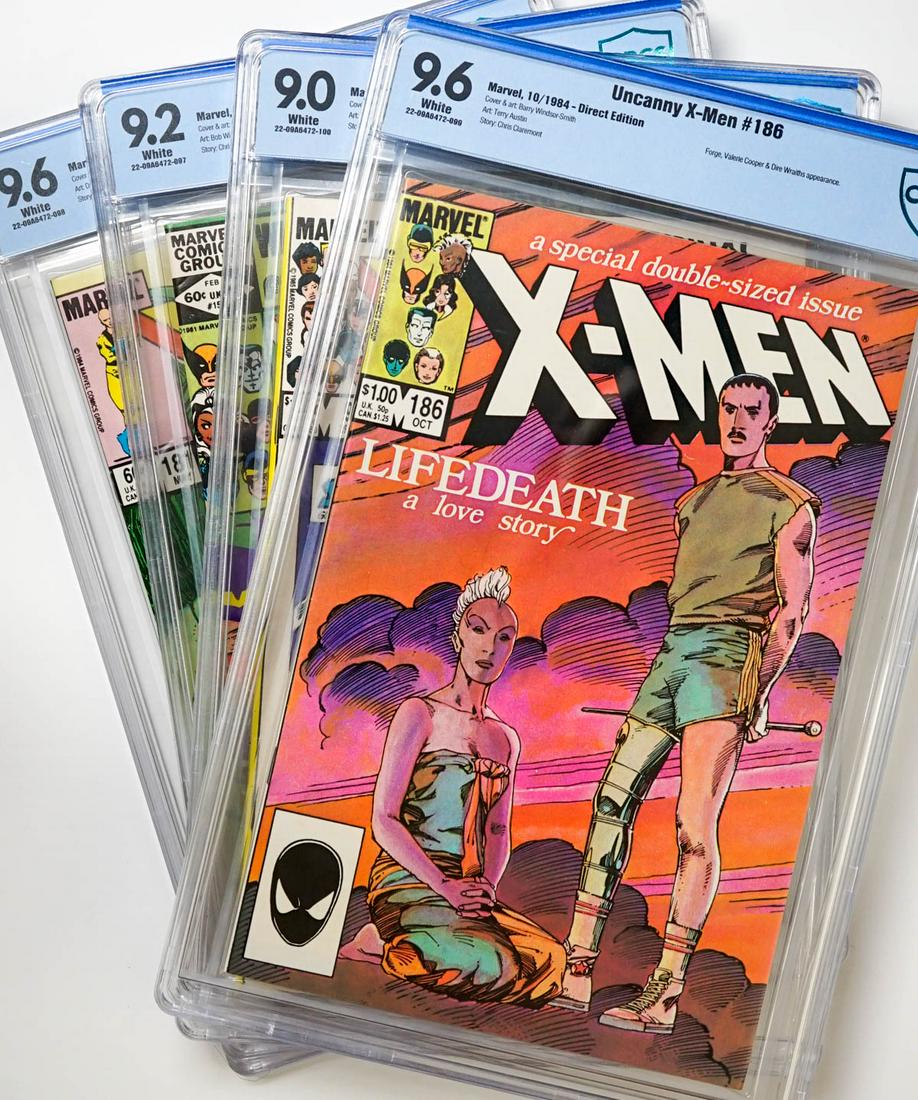 (4) X-Men Graded Comic Books (1 of 5)