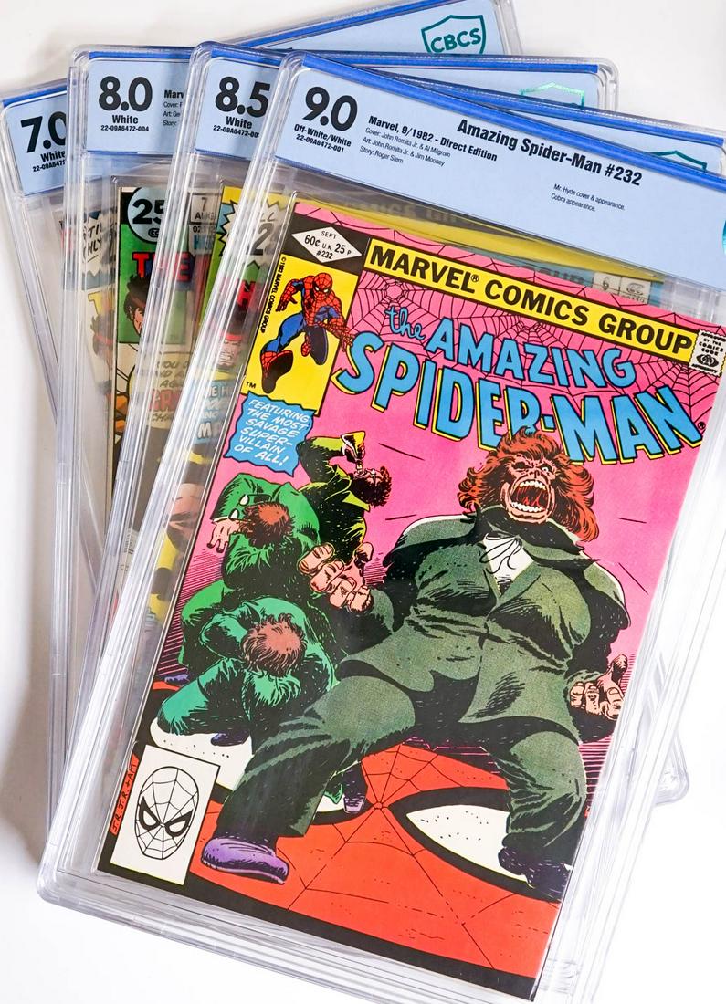 (4) Marvel Graded Comic Books (1 of 5)