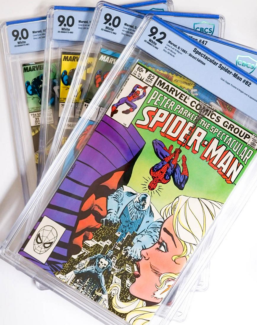 (4) Marvel Graded Comic Books (1 of 5)
