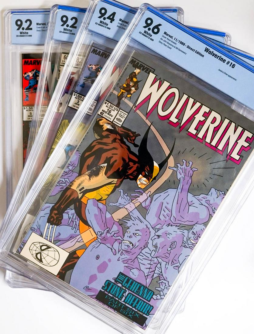 (4) Marvel Graded Comic Books (1 of 5)