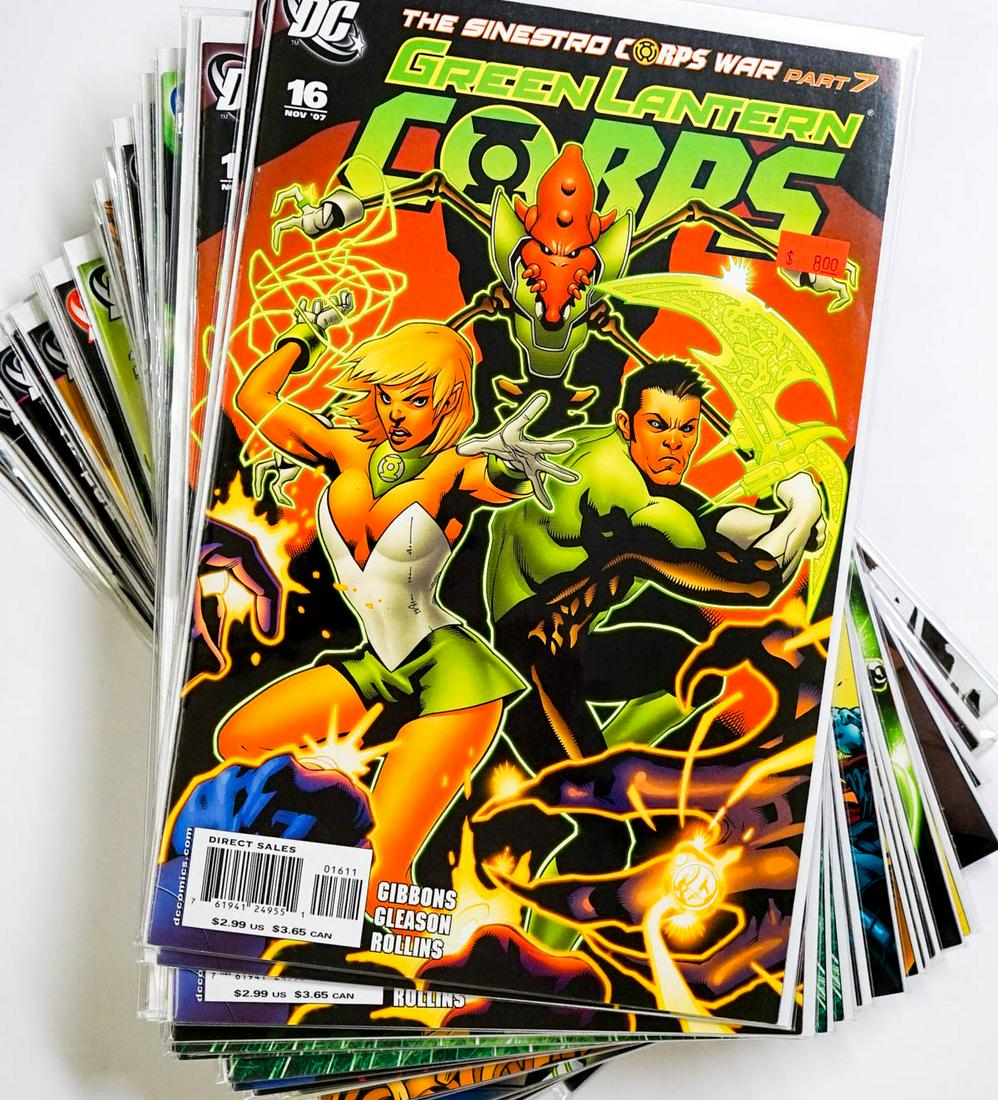 Green Lantern Corps Comics (48) MINT UNREAD (1 of 17)