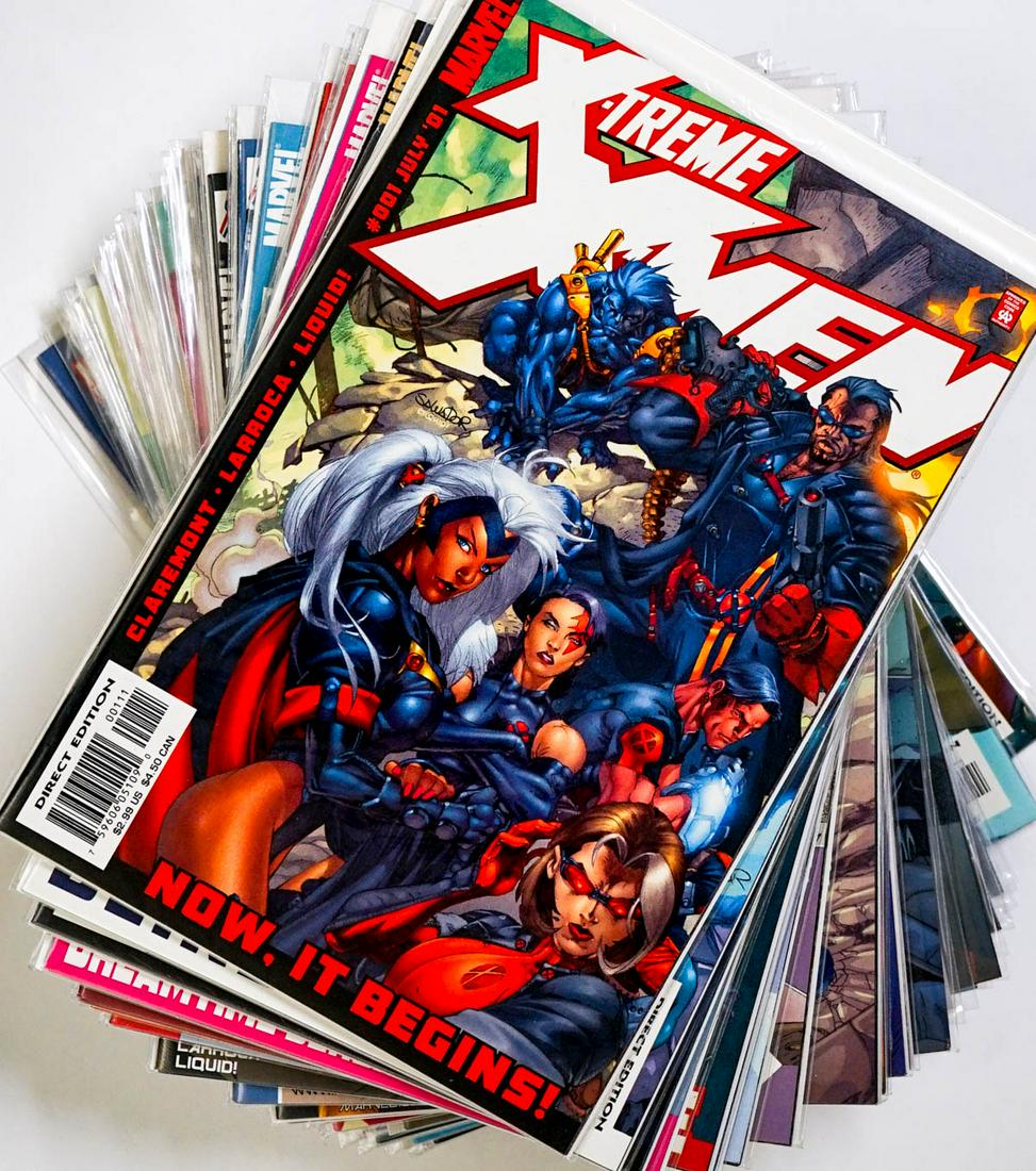 X-Treme X-Men 1-46, Savage Land 1-4, Annual 2001 (1 of 18)