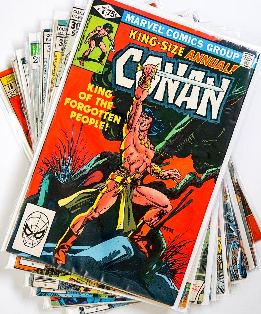 Conan the Barbarian Vintage Comic Books (10) (1 of 11)