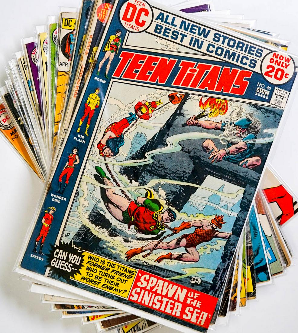 Jimmy Olsen, Teen Titans Vintage Comic Books (15) (1 of 16)
