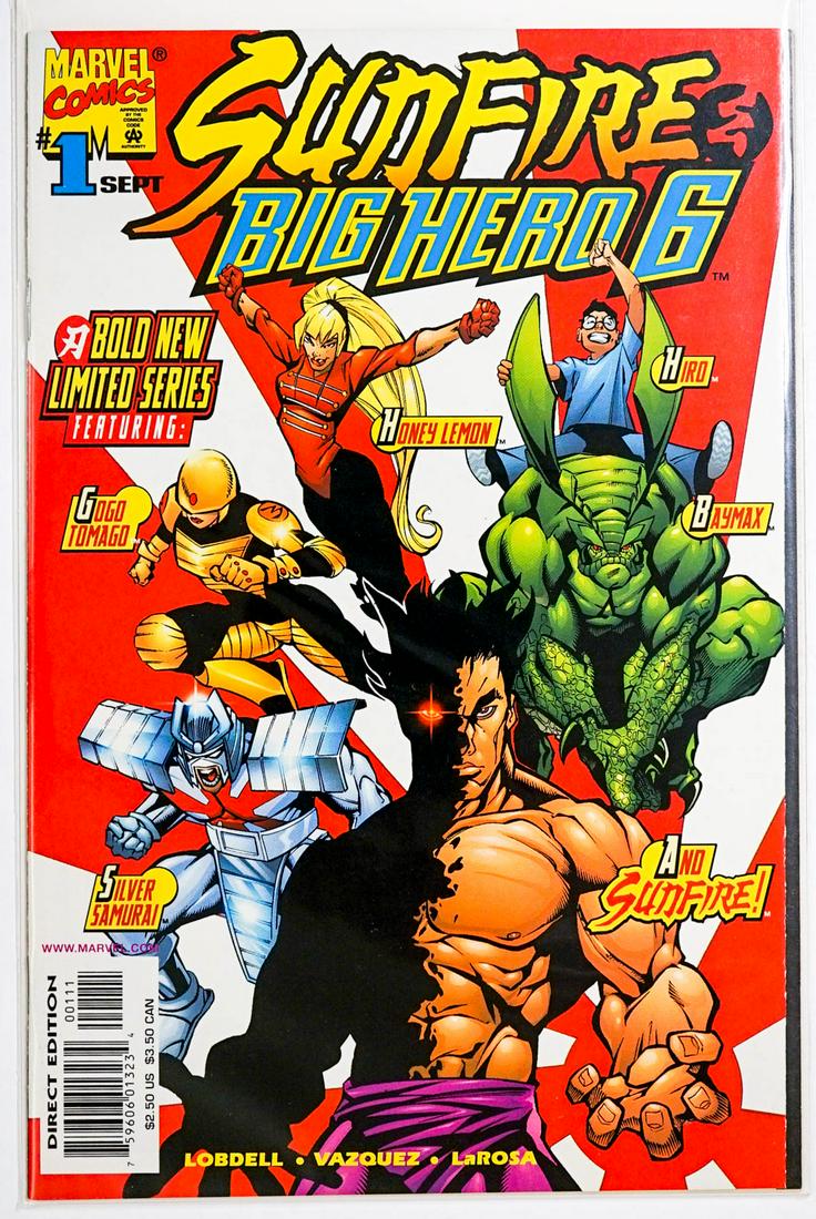 Sunfire & Big Hero 6 No. 1 MINT UNREAD NOS (1 of 1)