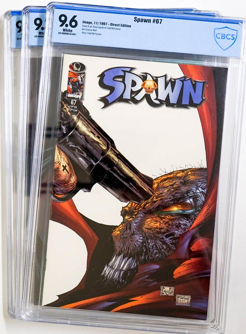 (3) Spawn Graded Comic Books (1 of 7)