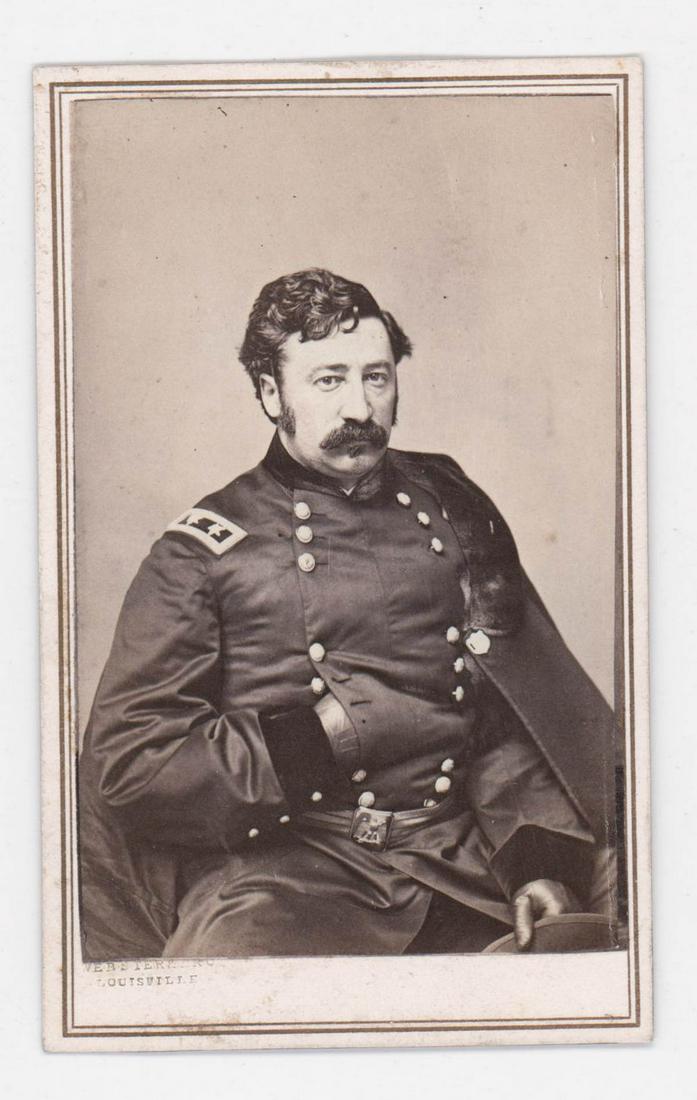 [CDV, Carte de Visite] Gen. James Scott Negley (1 of 2)