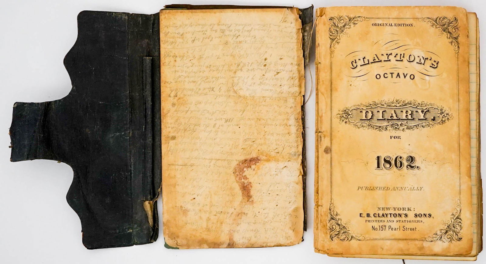 Diary of William Budlong, 1862 (1 of 8)