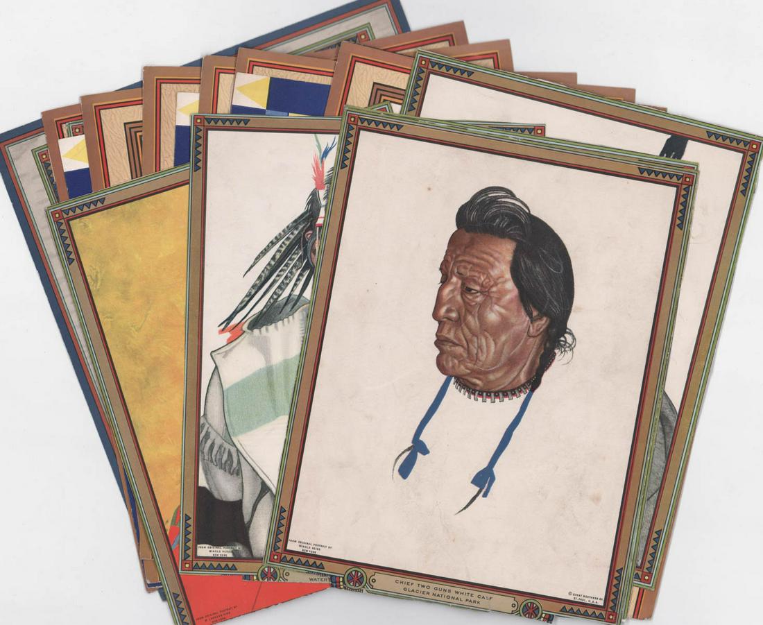 Native American (22) Prints [Great Northern R R] (1 of 12)