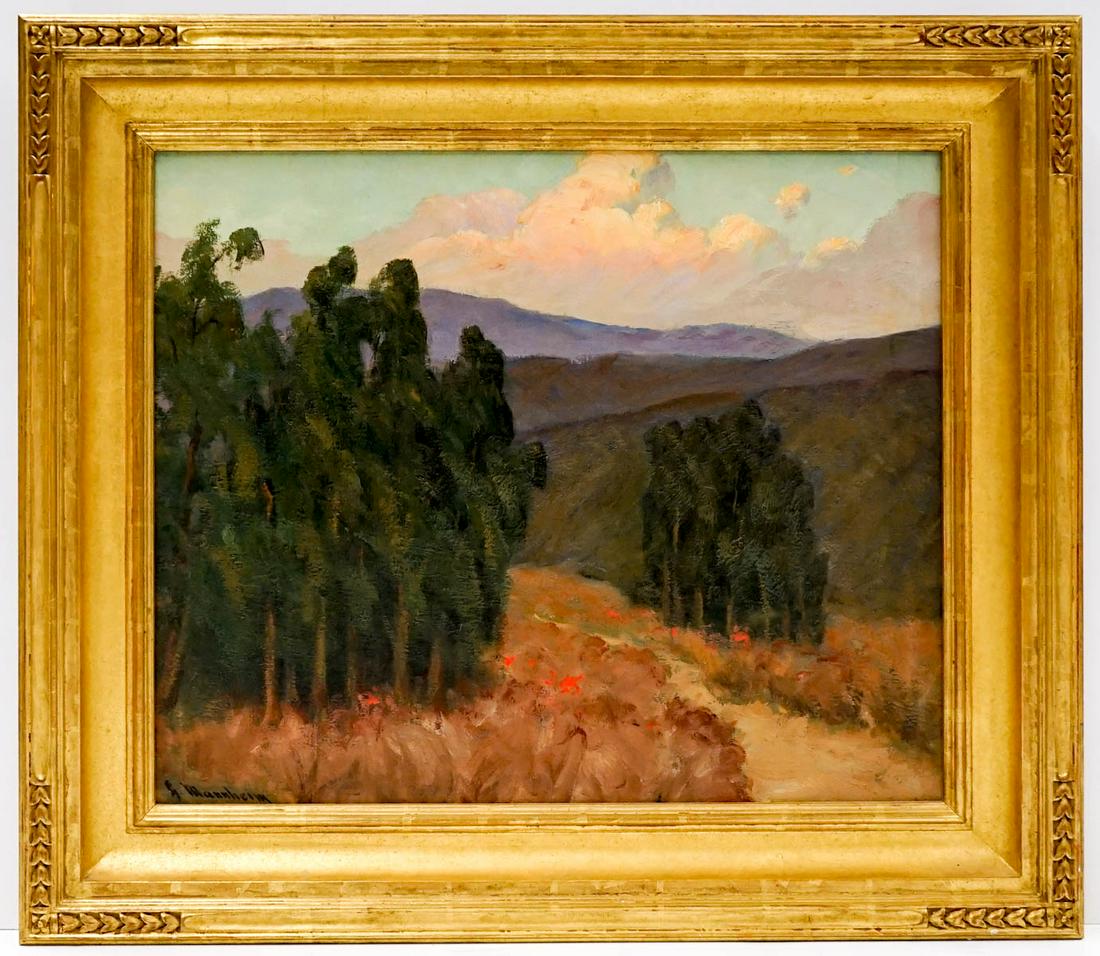 Jean Mannheim (California,1863-1945) Painting (1 of 9)