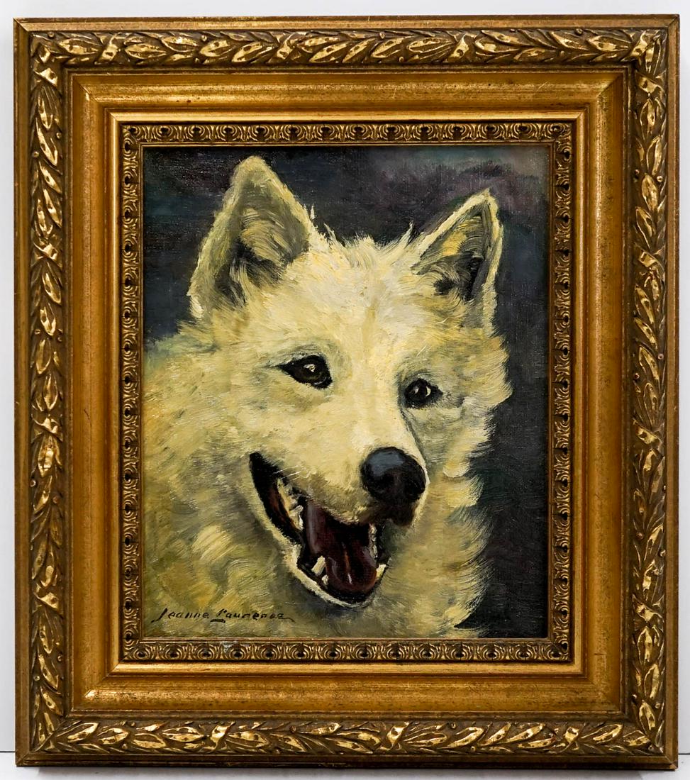 Jeanne Laurence (Alaska, 20th c.) Oil Painting (1 of 3)