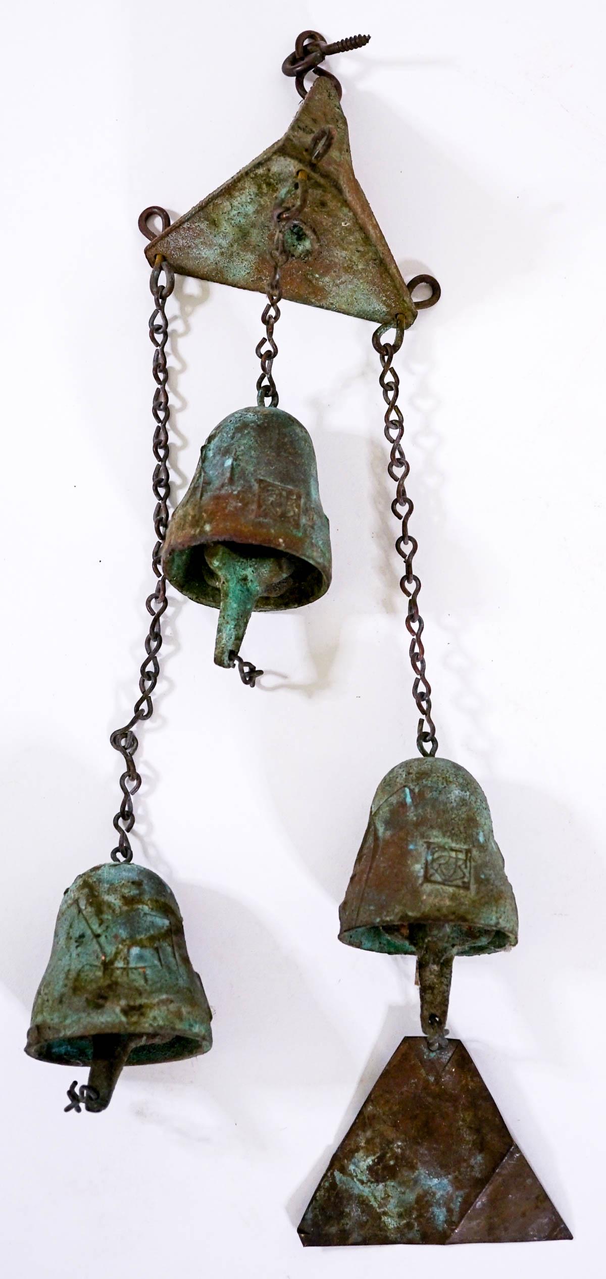 Asian Bronze Hanging Bells [Windchimes] (1 of 6)
