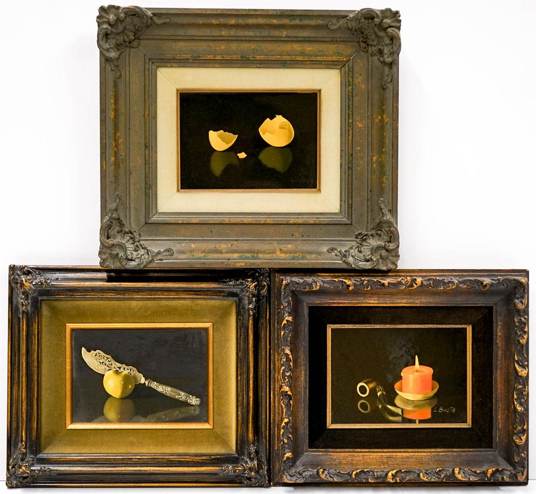 Luis Busta (Chile/US, born 1931) Paintings (3) Mar 02, 2023 Grant