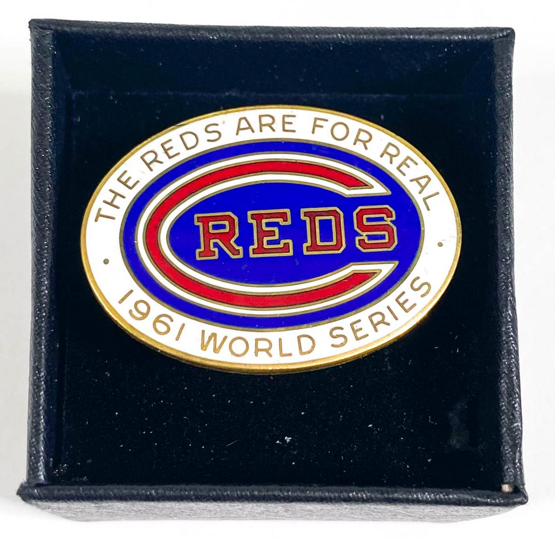 1961 World Series Press Pin [Cincinnati Reds] (1 of 2)