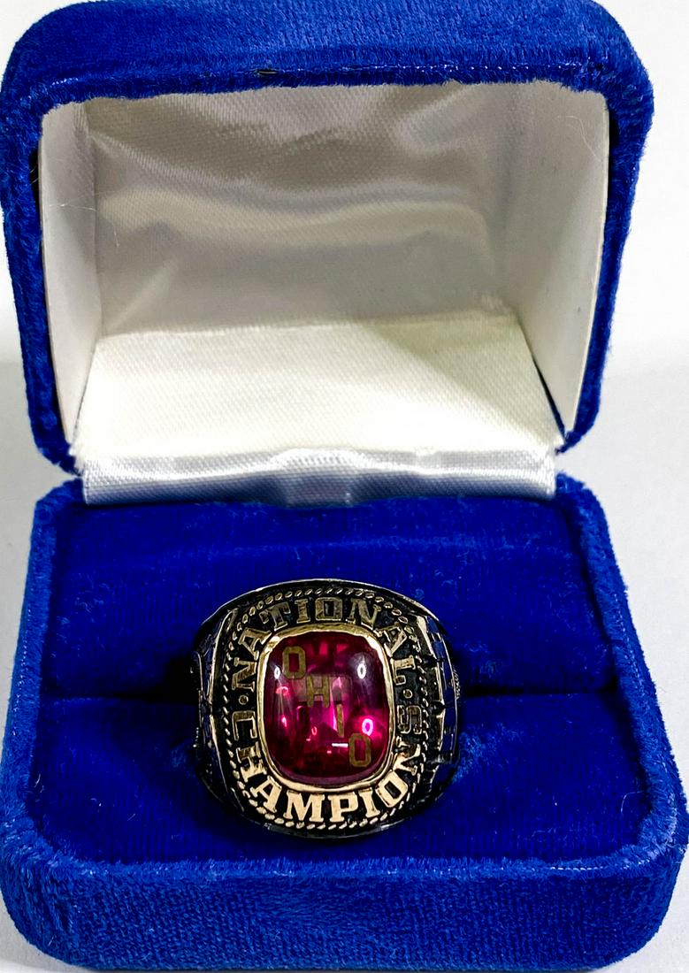 1968 Ohio State Replica Jenkins 10k Gold Ring (1 of 9)