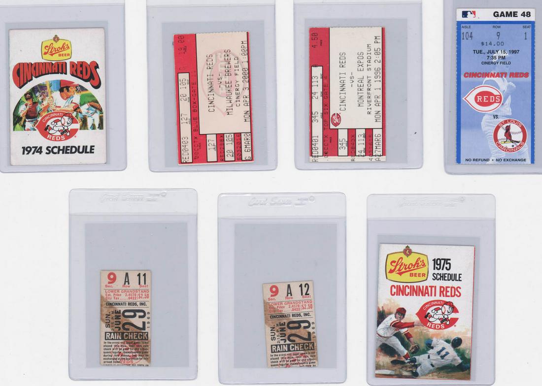 Cincinnati Reds Tickets and Schedules (1 of 2)