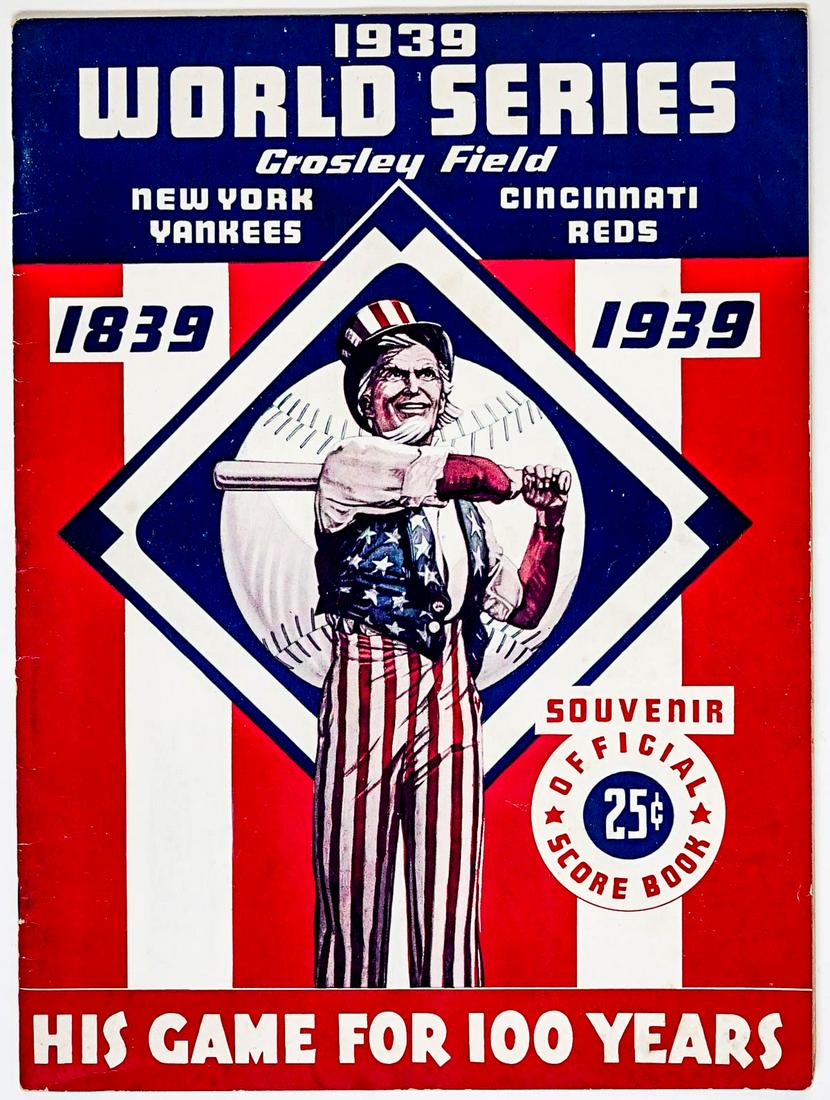 1939 World Series Program (1 of 2)