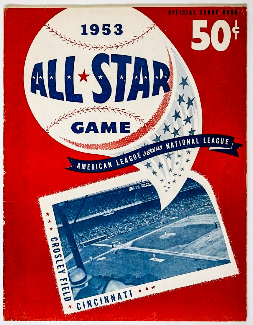 1953 Baseball All-Star Game Program (1 of 2)