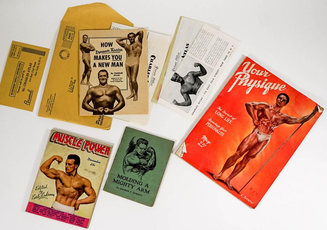 [Body Building] Vintage Publications & Ephemera (1 of 8)