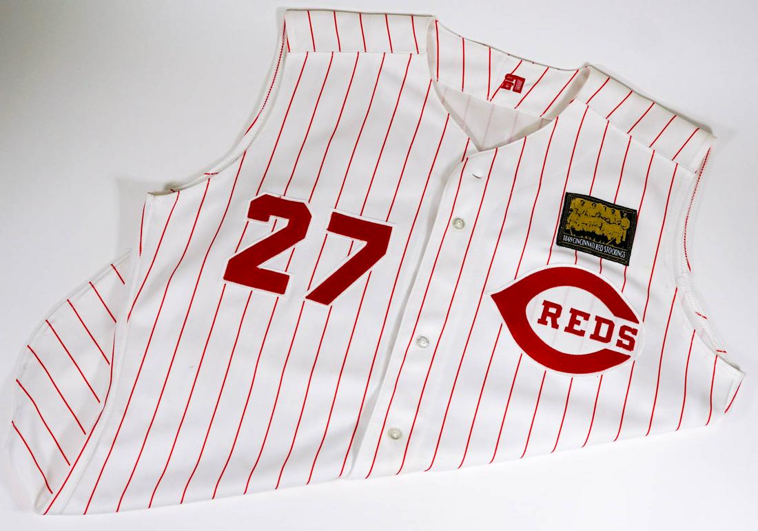 Jose Rijo Game Worn Cincinnati Reds Jersey (1 of 8)