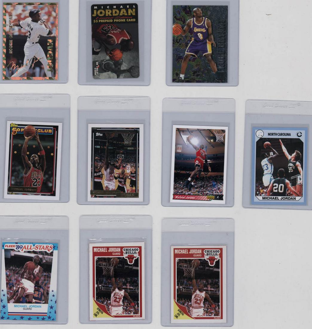 Michael Jordan, Kobe Bryant Cards NM-MT/MT (10) (1 of 2)