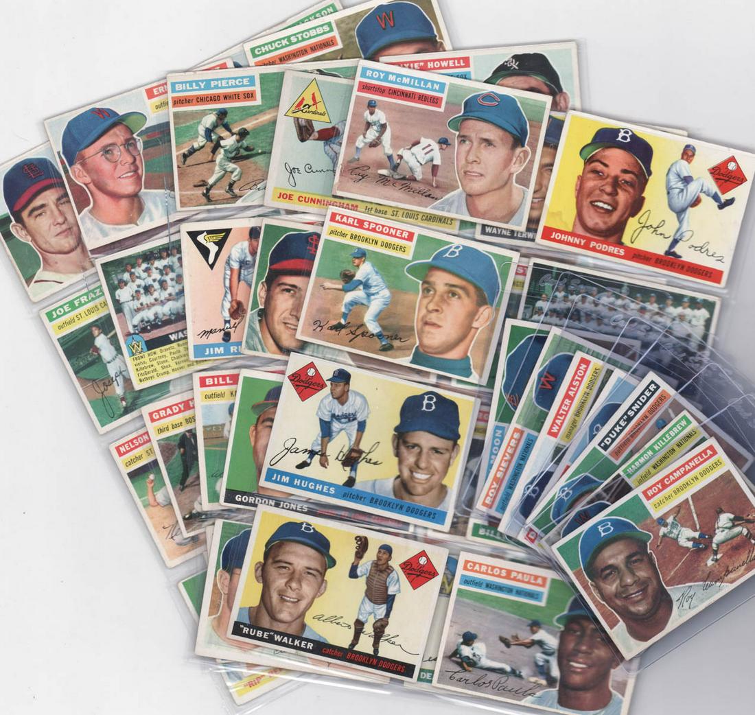 1956 Topps Baseball Cards (47) (1 of 7)
