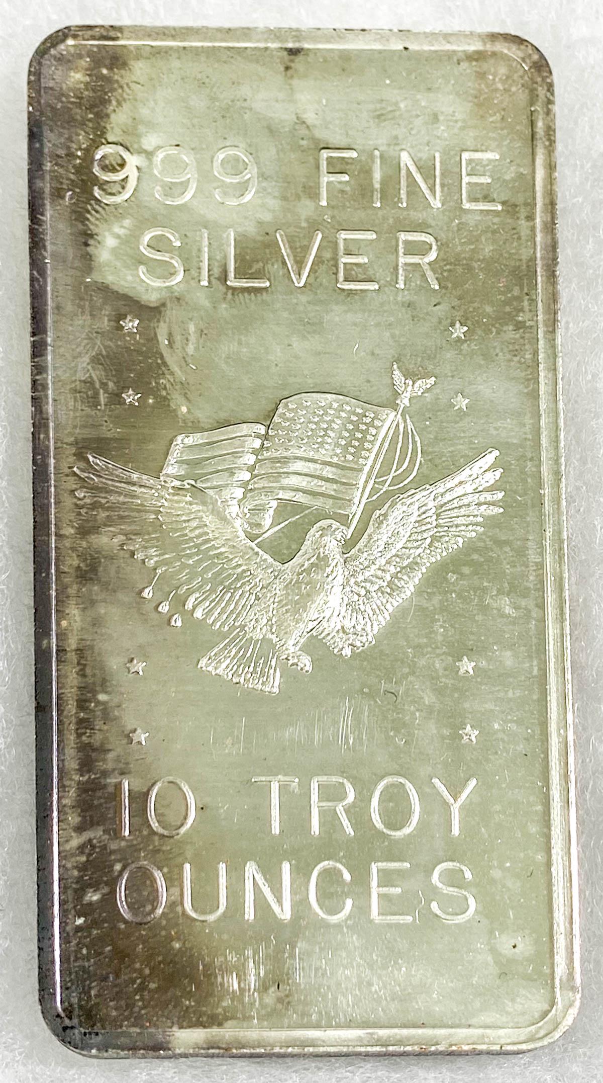 Ten Ounce .999 Silver Bar (1 of 3)