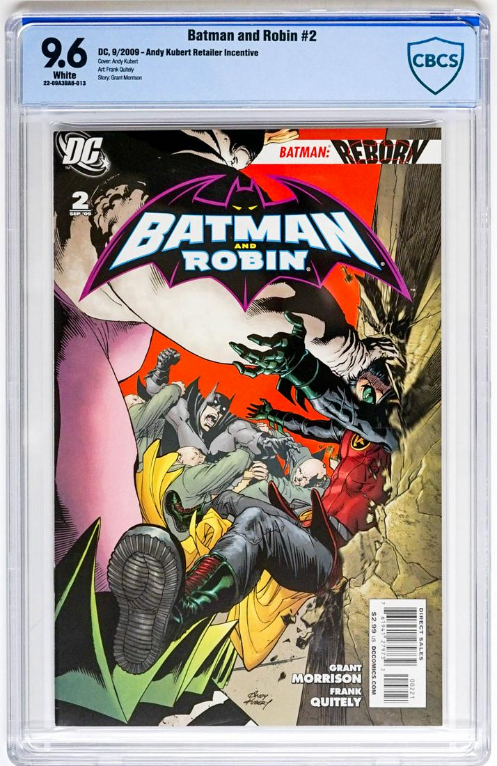 Batman and Robin #2 [DC, 2009] CBCS 9.6 (1 of 2)