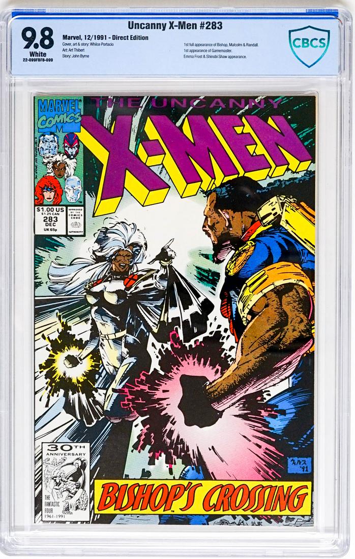 Uncanny X-Men #283 [Marvel, 1991] CBCS 9.8 (1 of 2)