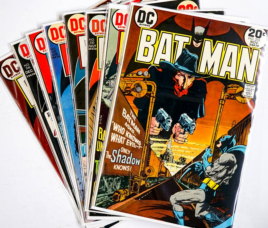 Batman [DC] Vintage Comic Books in High Grade (8) (1 of 9)