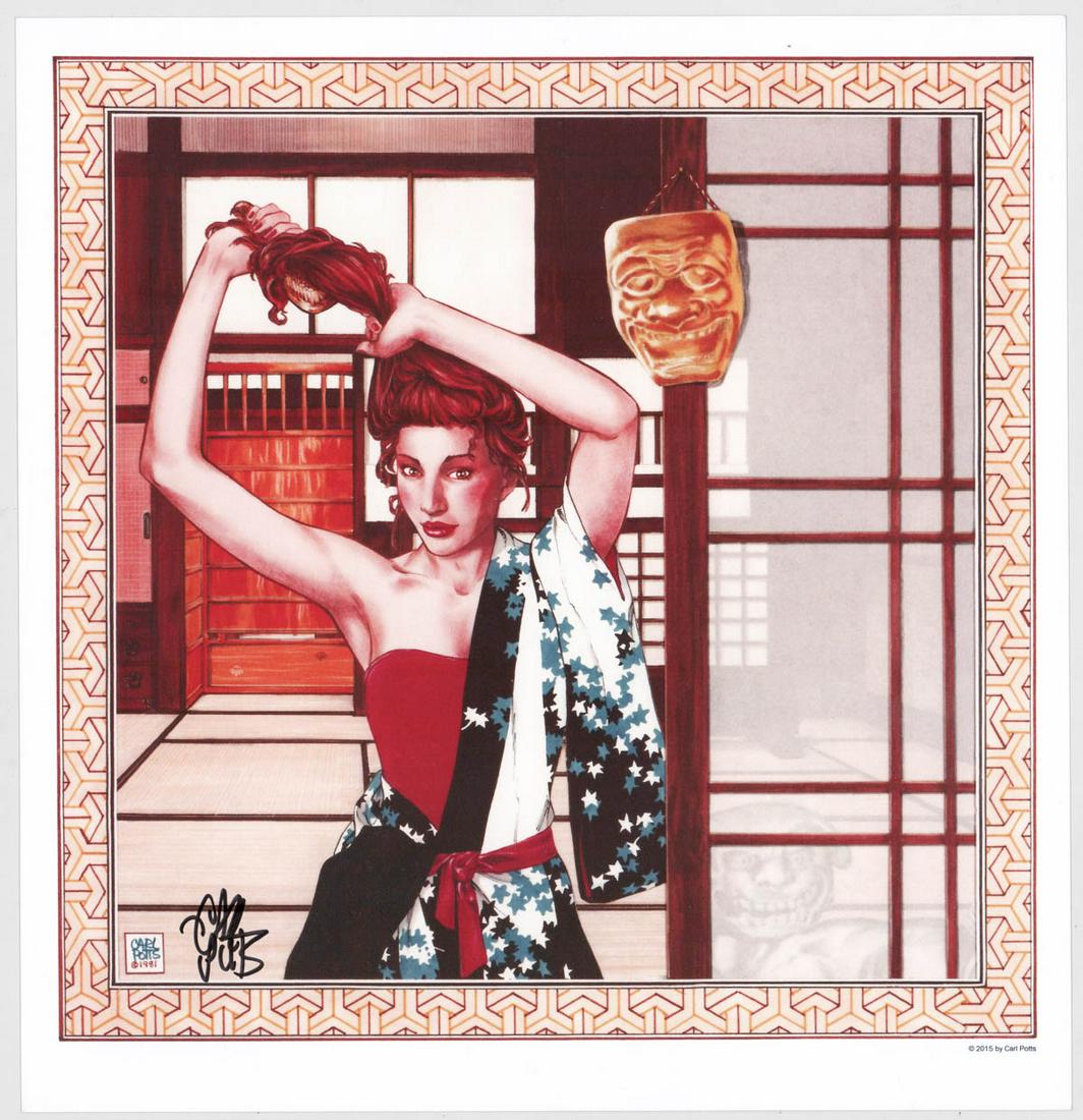 Carl Potts Signed Print (1 of 2)