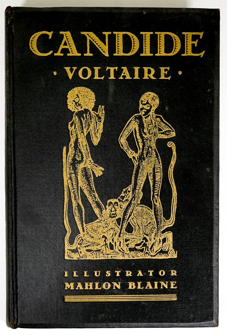 Candide 'Voltaire' Illustrator Mahlon Blaine (1 of 7)