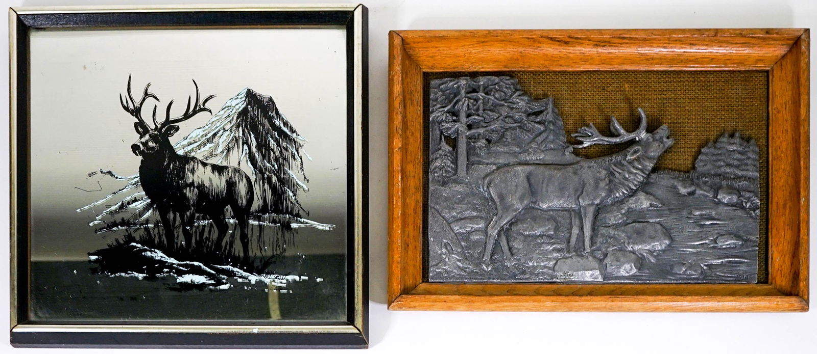 Elk Image (2) Decorative Pictures (1 of 7)