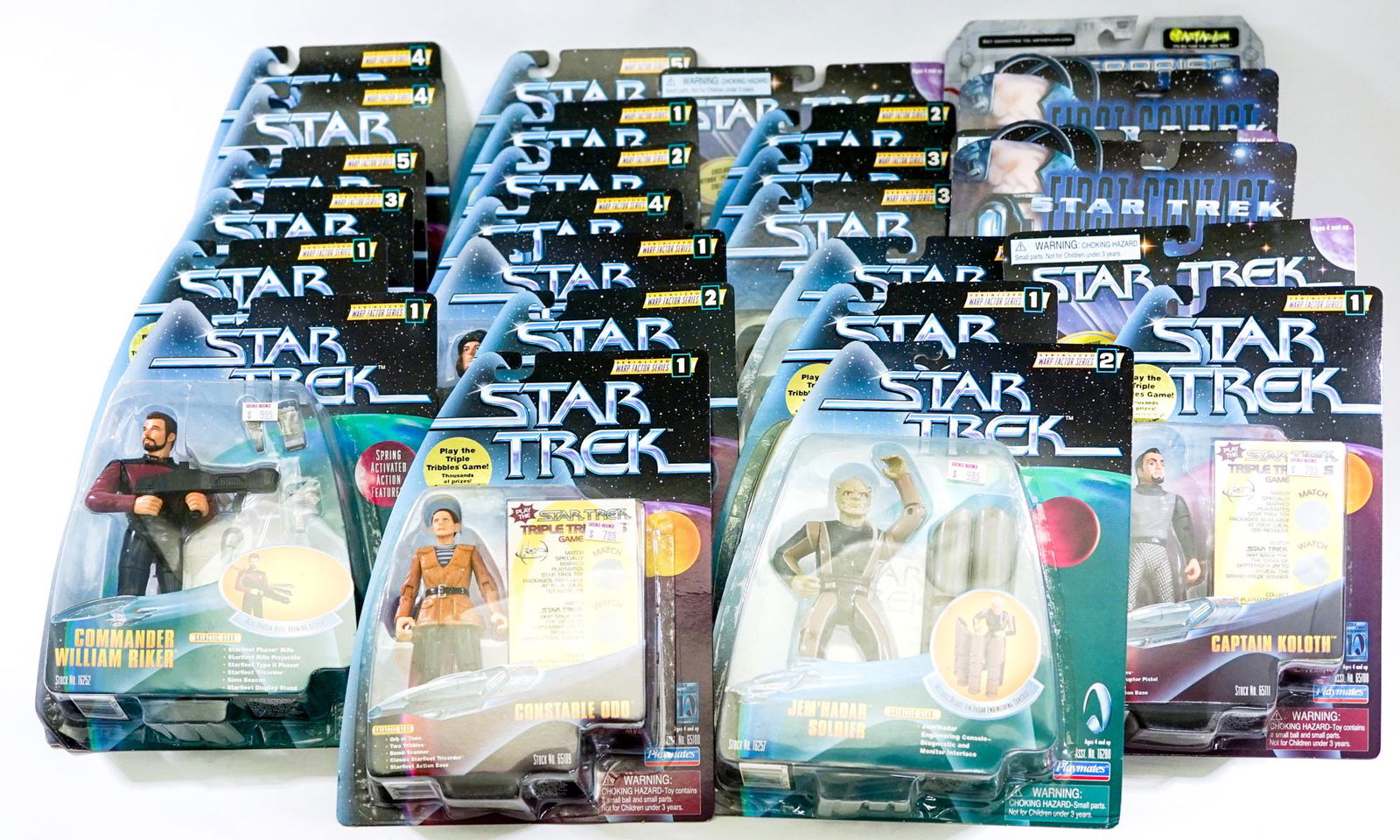 Star Trek (25) Action Figures MIP (1 of 17)