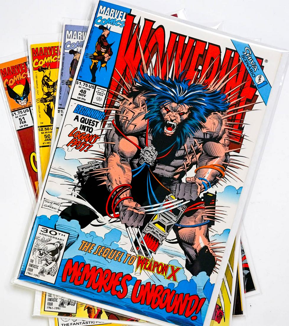 Wolverine #48-51 MINT UNREAD NOS Beauties (1 of 5)