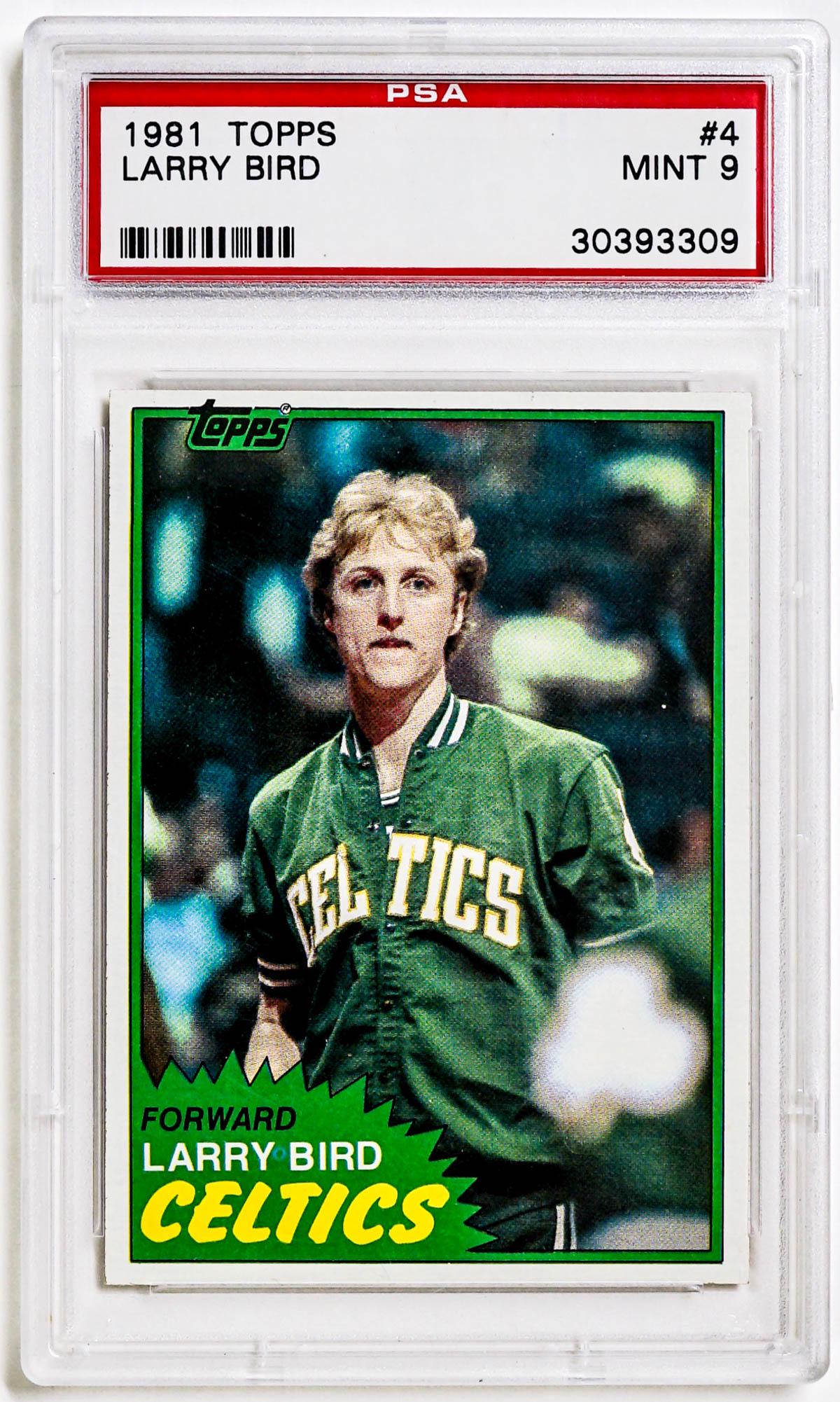 1981 Topps Larry Bird #4 PSA 9 (1 of 2)