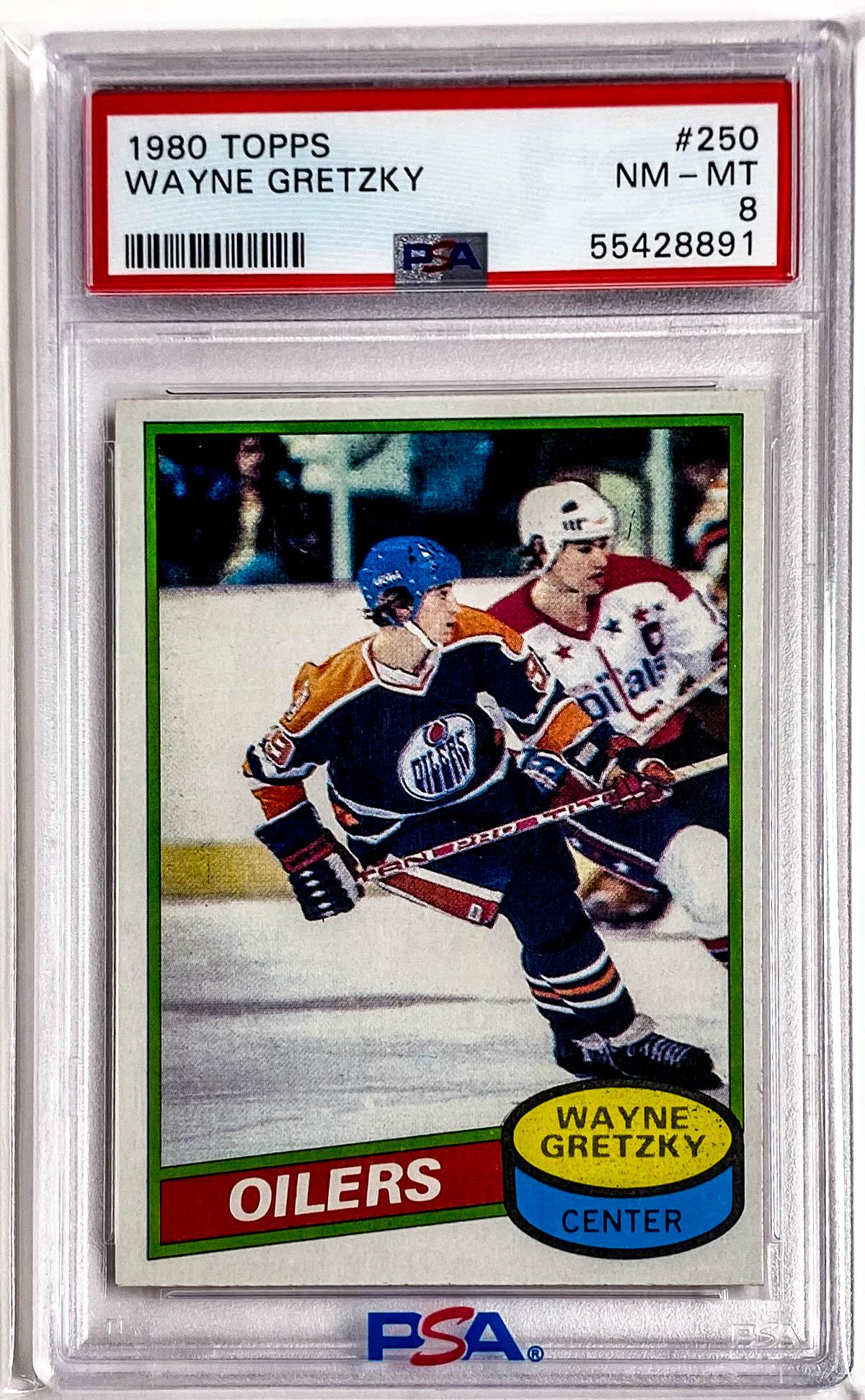 Wayne Gretzky 1980 Topps #250 PSA 8 (1 of 2)