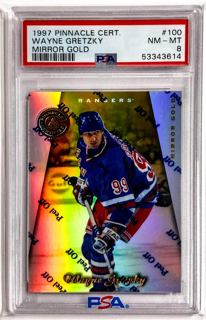 Wayne Gretzky 1997 Pinnacle Certified Mirror Gold (1 of 2)