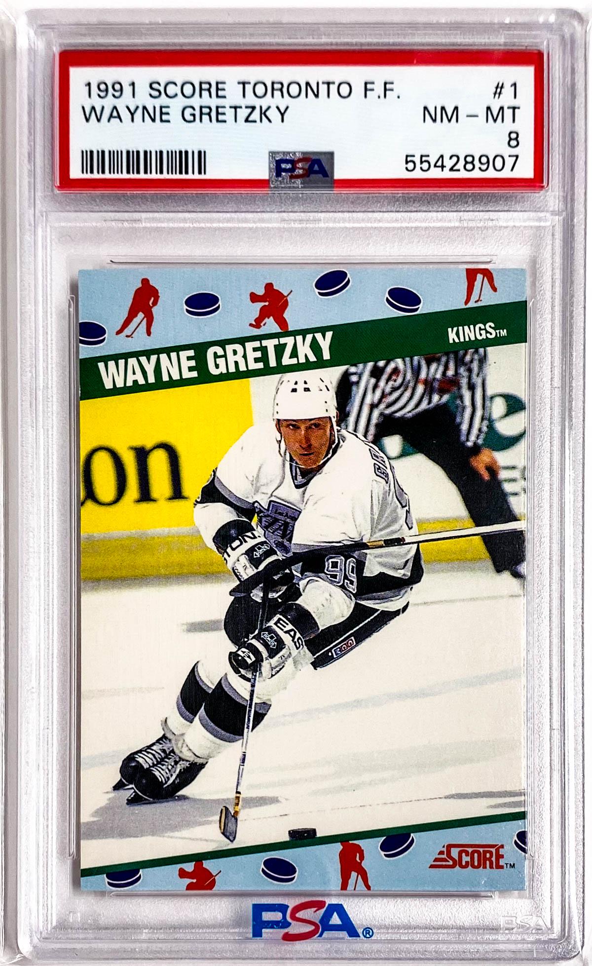1991 Score Toronto Fan Fest WAYNE GRETZKY PSA 8 (1 of 2)