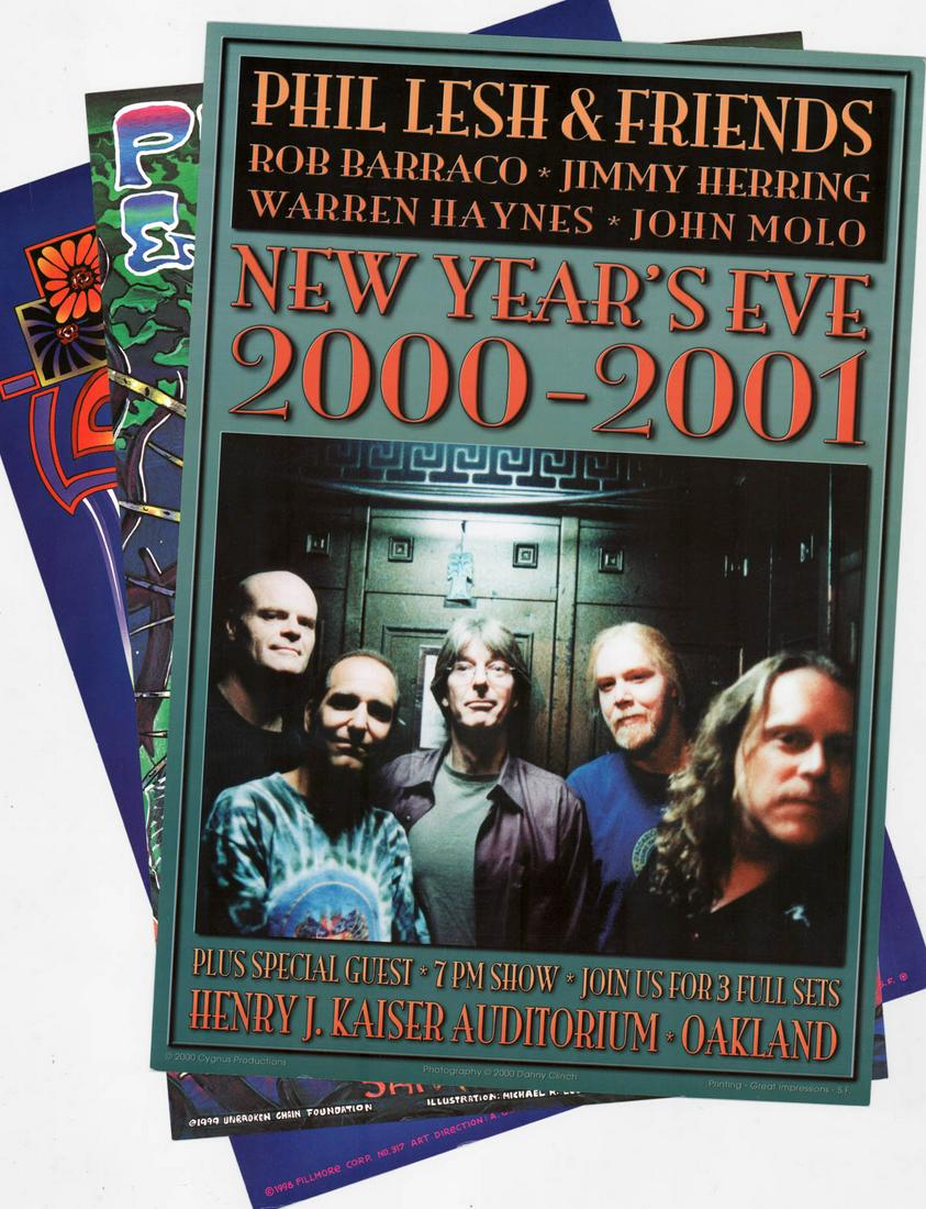 Phil Lesh and Friends (3) Posters [Grateful Dead] (1 of 7)