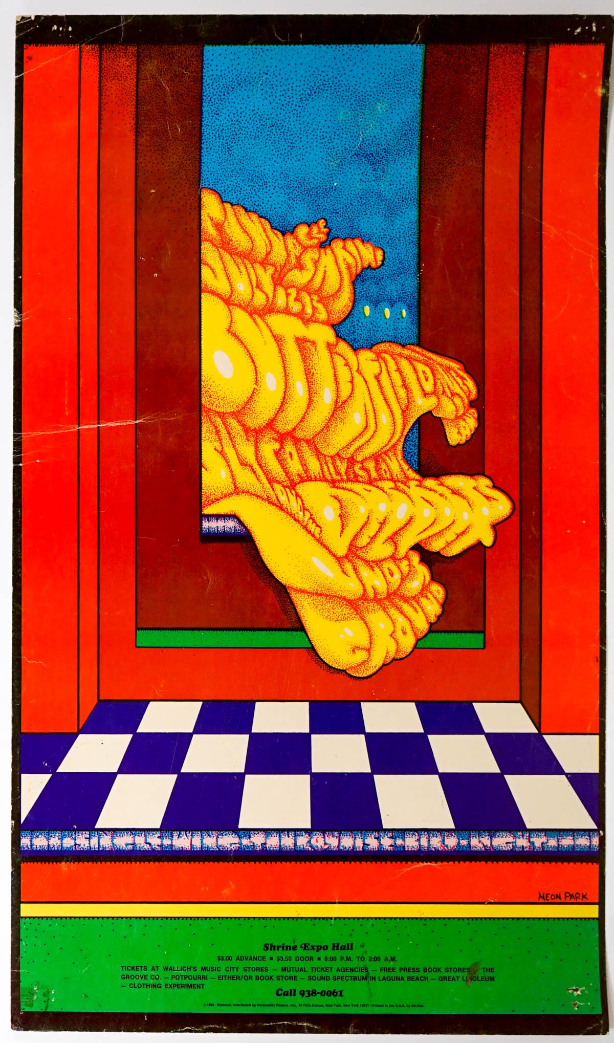 Sly Stone, Paul Butterfield, Velvet Underground, 1968 Poster (1 of 2)