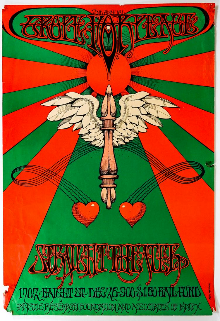 2nd Annual 'Grope for Peace' Artist Rick Griffin (1 of 2)