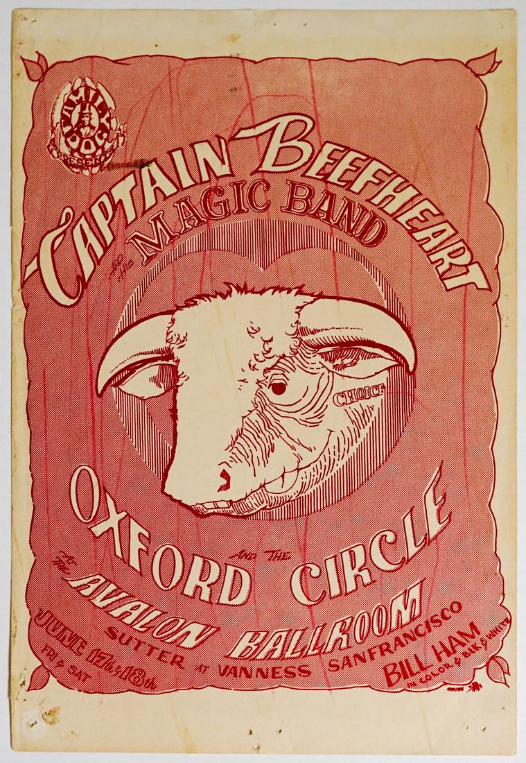 1966 Captain Beefheart FD-13 Handbill (1 of 2)