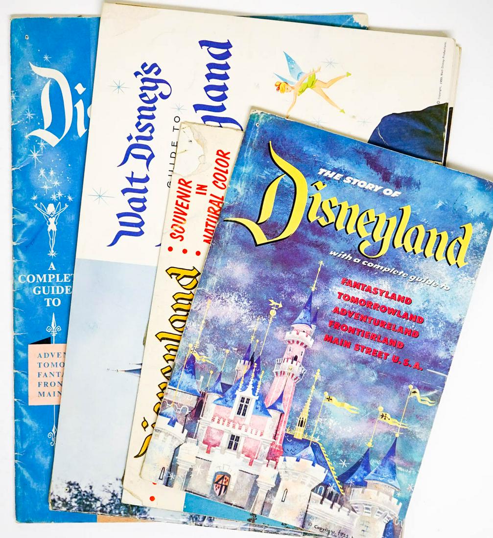 Disneyland (5) Books and Guides [Softcover] (1 of 7)