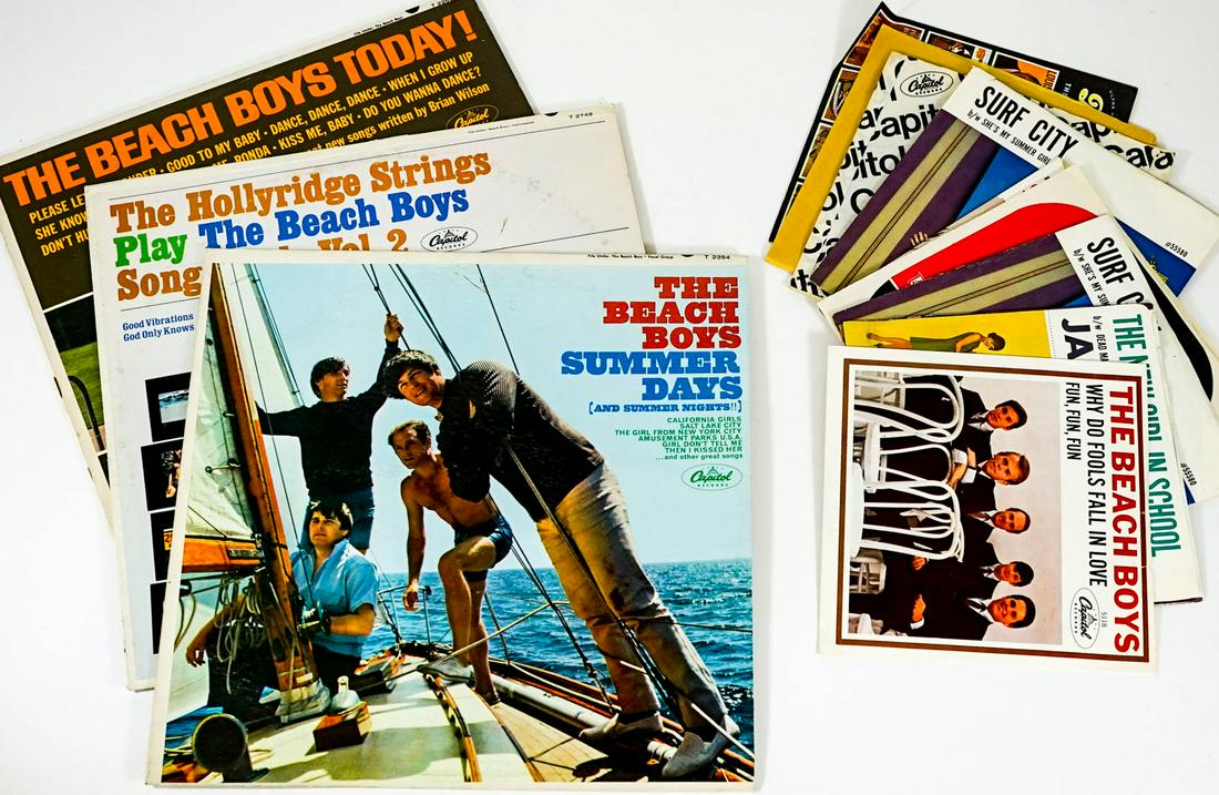 Surf Music (12) Vinyl Records [Beach Boys] (1 of 10)