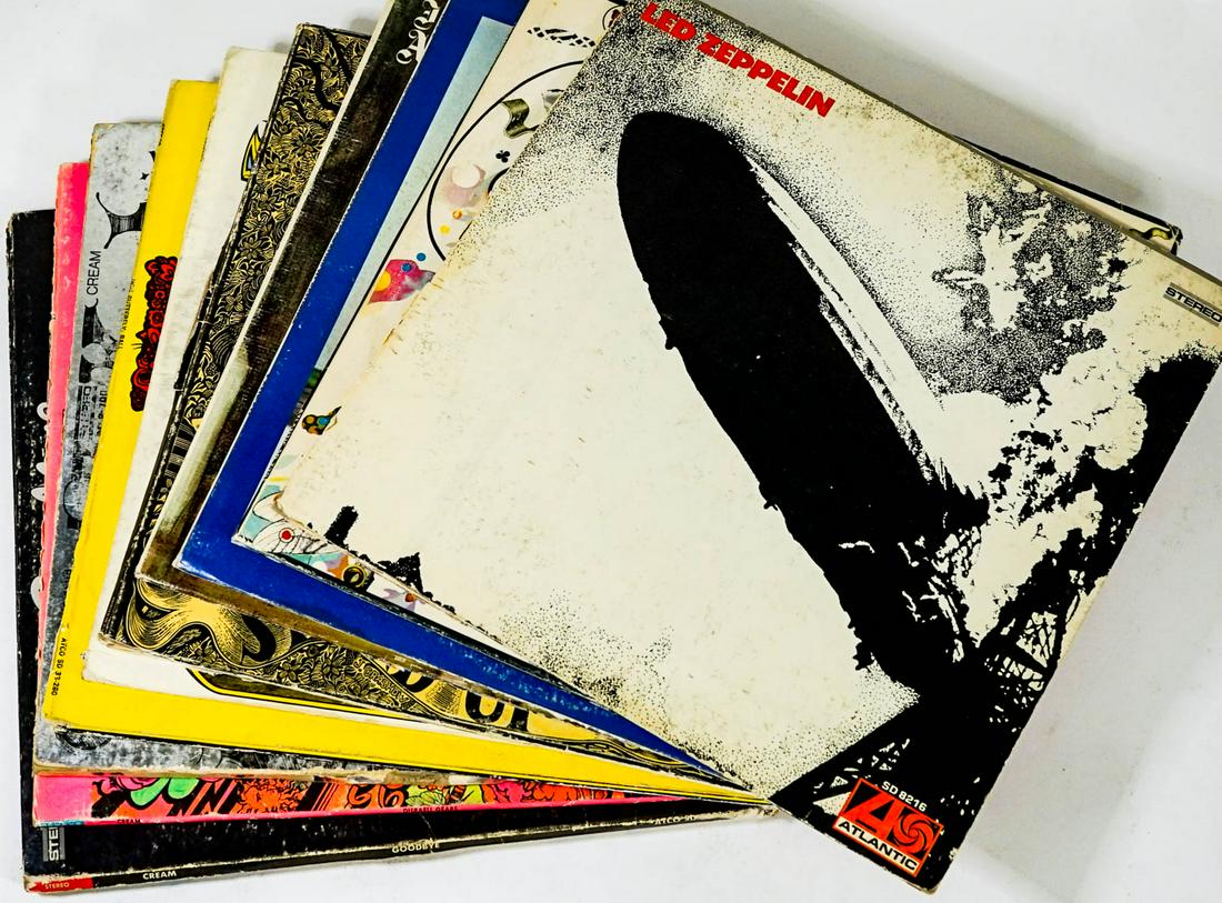 Vintage (14) Vinyl 33 RPM Albums [Rock] (1 of 8)